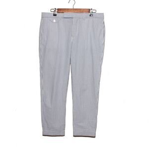 Rugby Ralph Lauren Cotton Seersucker Cropped Pants Size 10